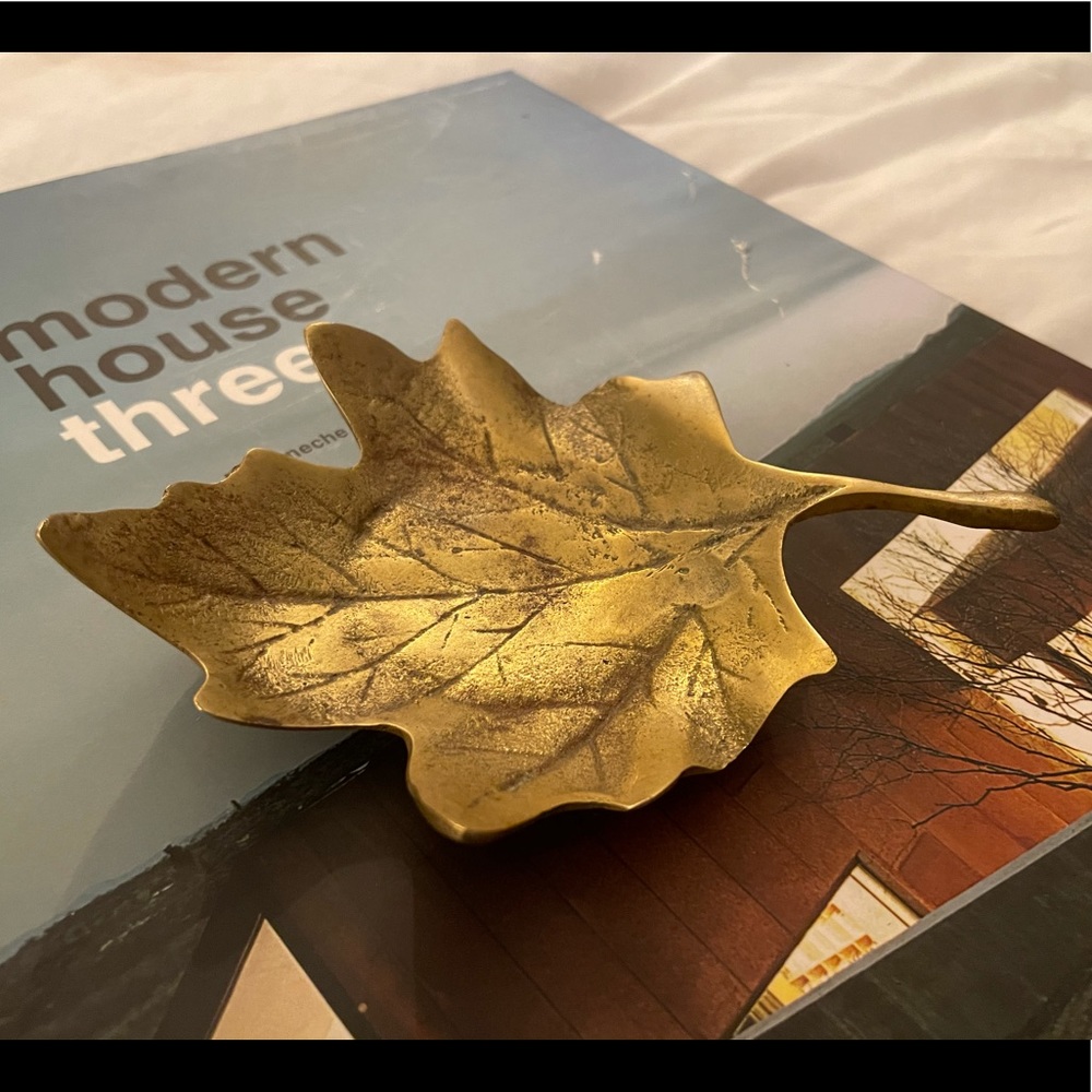 brass leaf - Picture 4 of 7